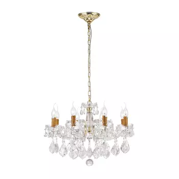 Люстра хрустальная на цепи Dio D'Arte GALLIANO E 1.1.8.200 G