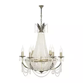 Люстра хрустальная на цепи Dio D'Arte RECETTO E 1.6.6.100 GH