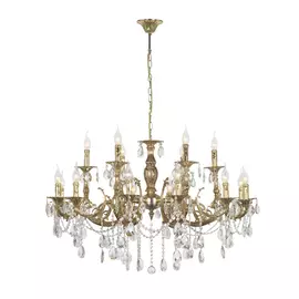 Люстра хрустальная на цепи Dio D'Arte CARISIO E 1.1.18.600 GB