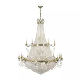 Люстра хрустальная на цепи Dio D'Arte LODI E 1.7.18.100 G