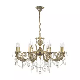 Люстра хрустальная на цепи Dio D'Arte CARISIO E 1.1.8.600 GB