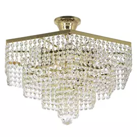 Люстра хрустальная потолочная Arti Lampadari LORETO E 1.5.40.600 G