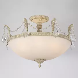 Люстра хрустальная потолочная Lucia tucci BARLETTA 181.8 D620CREAM WHITE