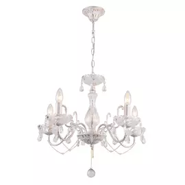 Люстра J-light BELLA 1142/5 E14*5*40W античный белый/без плафона