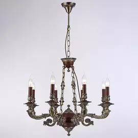 Люстра Люмьен Холл Персис 2008/8p-ab-brn