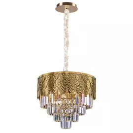 Люстра Lumien Hall Делис 3012/9P-TGD-CL