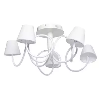 Люстра MW-Light Аэлита на 5 лампочек 9,6w LED 220