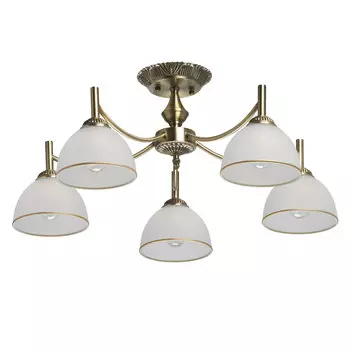 Люстра MW-Light Олимп на 5 лампочек 40w E27 220