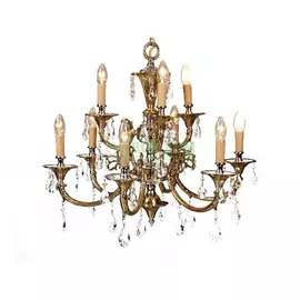 Люстра подвесная Алладин 11674/9 PI/NI