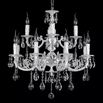 Люстра подвесная Catic 131/8+4 White Gold