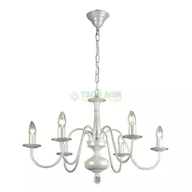Люстра подвесная Citilux БОННА Бонна перл.-серебр. 6 ламп (CL426161)
