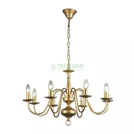 Люстра подвесная Citilux БОННА перл.-золот. (CL426182)