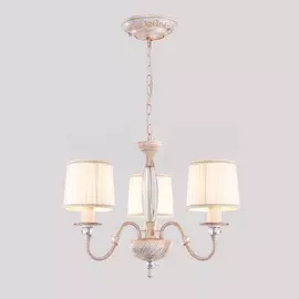 Люстра подвесная Citilux Дижон белый золотой CL429131