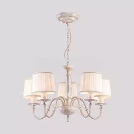 Люстра подвесная Citilux Дижон белый золотой CL429151