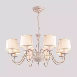 Люстра подвесная Citilux Дижон белый золотой CL429181