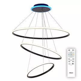 Люстра подвесная Citilux Неон CL731095RGB led 90w с пду