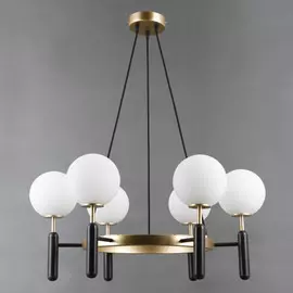 Люстра подвесная Elvan брона 22024-6хе14brblwh