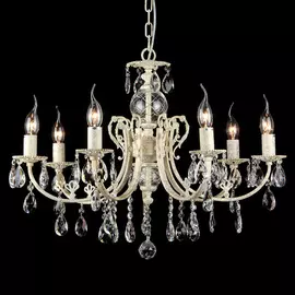 Люстра подвесная Elvan e14x7 00146-7 (LU00146-7-WT+FGD)