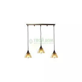 Люстра подвесная Florex international потолочная модерн L.0146/S3L 1B