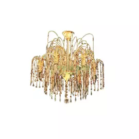 Люстра подвесная Florex international зол. Высокая 2411/L6 ORO G.TEAK