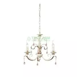 Люстра подвесная La Lampada Lam L 1063/3 Wb Bronz+Crystal