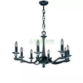 Люстра подвесная LAM L 160/4+4 NERO ARM