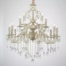 Люстра подвесная Lucia Tucci BARLETTA 1730.15 cream white