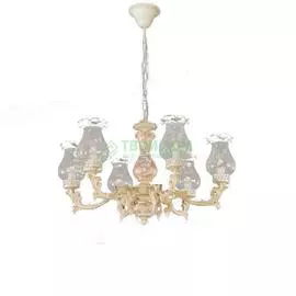 Люстра подвесная Ruggiu Lam L 315/6 Ivory