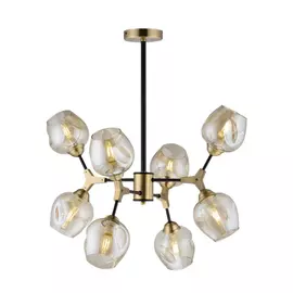 Люстра подвесная Veneto Luce 39300/8 MBK+AB