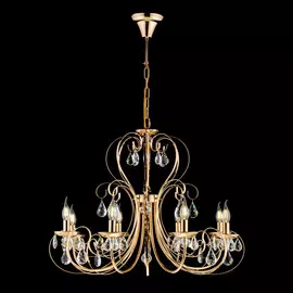 Люстра подвесная Veneto Luce 79252/8 BG+WT