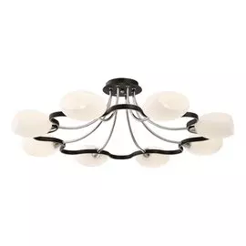 Люстра потолочная Citilux ОКТАВА Октава темный+хром (CL131182)