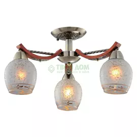 Люстра потолочная Citilux ВУДИ Вуди ст.бронза 3 лампы (CL165133)
