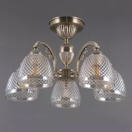 Люстра потолочная Elvan бронза39678-5хе27brcl