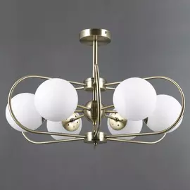 Люстра потолочная Elvan бронза 39814-6хе14-brwh