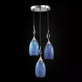 Люстра потолочная Exotic мозайка цвет синяя (S 01-07 СИНЯЯ)