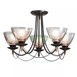 Люстра потолочная FLOREX INTERNATIONAL 5PL 1B ЛЮСТРА L.4008