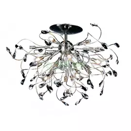 Люстра потолочная Ilumed Em-9090/19 Ant Clear+Blu