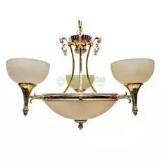 Люстра потолочная Reyluz 6059/3 GOLD WH