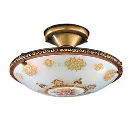 Люстра потолочная Ruggiu Lam Pl 415/3 Bronz Decflower