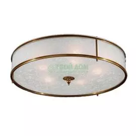 Люстра потолочная Ruggiu Lam Pl 501/3 Gold