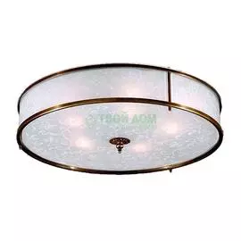 Люстра потолочная Ruggiu Lam Pl 501/5 Bronze