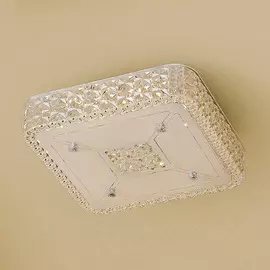 Люстра потолочная светодиодная с диммером Citilux Кристалино CL705211