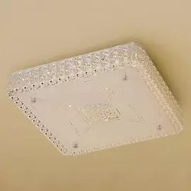Люстра потолочная светодиодная с диммером Citilux Кристалино CL705221