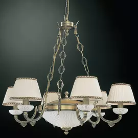 Люстра Reccagni Angelo l.5400/6+2 классика