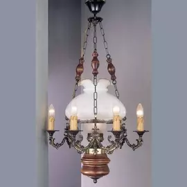 Люстра Reccagni Angelo l.628/6+1 классика