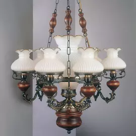 Люстра Reccagni Angelo l.634/6+1 классика