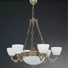 Люстра Reccagni Angelo l.7052/6+2 классика