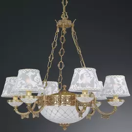 Люстра Reccagni Angelo l.7132/6+2 классика