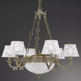 Люстра Reccagni Angelo l.7432/6+2 классика