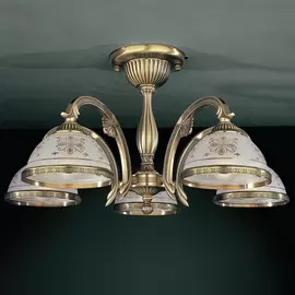 Люстра Reccagni Angelo pl.6022/5 классика потолочная